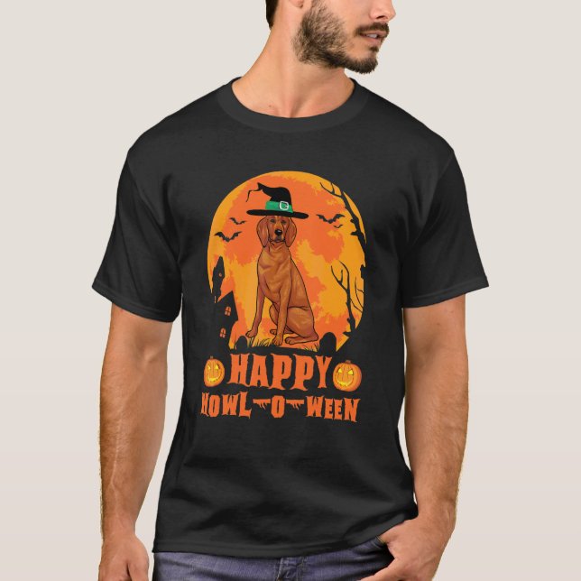 Camiseta Cão de Caça Redbone Halloween (Frente)