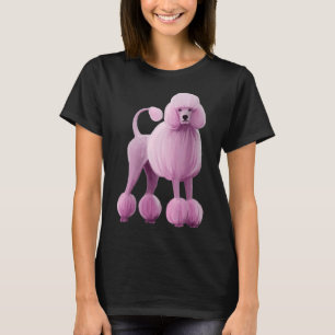 Camiseta Cão-de-concerto Cor-de-rosa