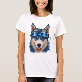 Camiseta Cão de Esqui