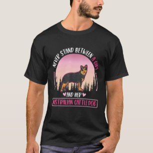 Camiseta Cão de Gado Australiano Blue Heeler Cão de Gado