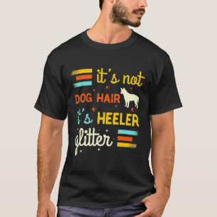 Camiseta Cão de Gado Australiano Cabelo Vermelho Heeler Azu