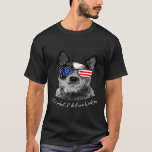 Camiseta Cão de Gado Australiano Heeler I EUA I Animal I Gr