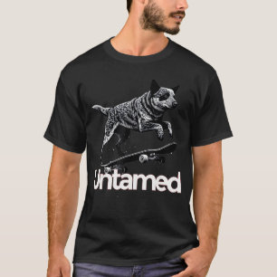 Camiseta Cão de Gado Australiano Vermelho Blue Heeler Indom