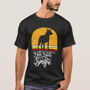 Camiseta Cão de Gado Heeler Azul e Vermelho