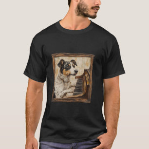Camiseta Cão de Gado Piano Cachorro