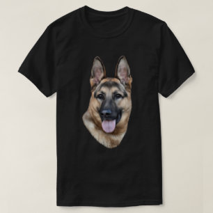 Camiseta Cão de german shepherd