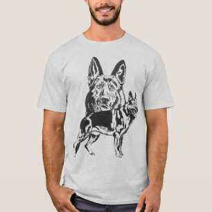 Camiseta Cão de german shepherd - GSD