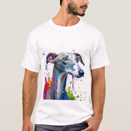 Camiseta Cão de Greyhound