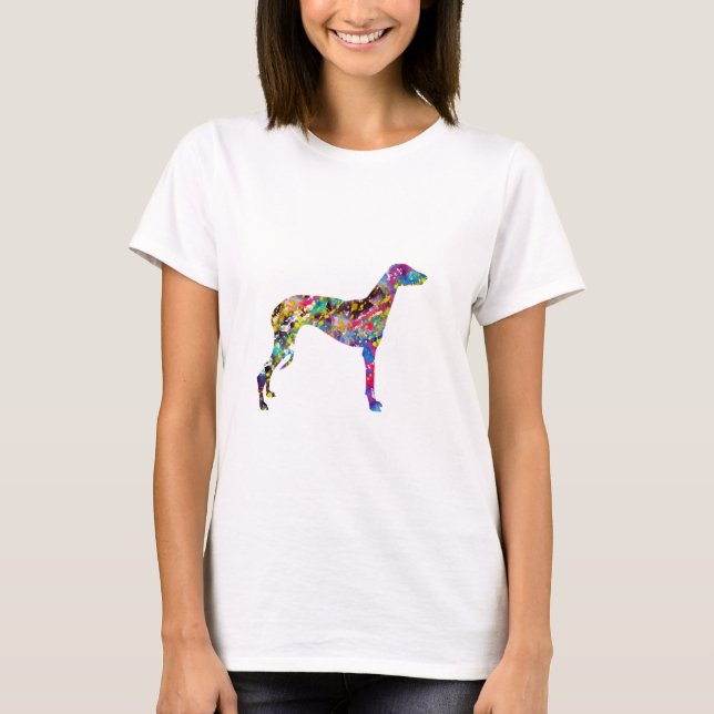 Camiseta Cão de Greyhound (Frente)