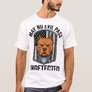 Camiseta Cão de Guarda Não Deixe o Mal Passar Design Vetori