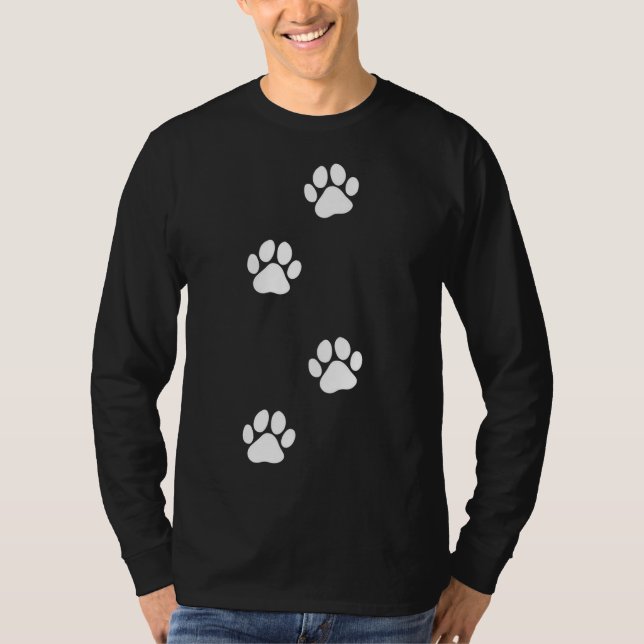 Camiseta Cão de Impressão Cão de Gato Pet Lover (Frente)
