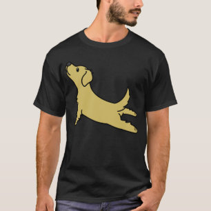 Camiseta Cão de Ioga Golden Retriever