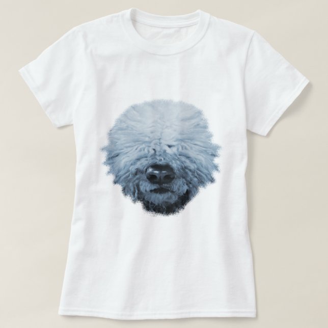 Camiseta Cão de Komondor (Frente do Design)