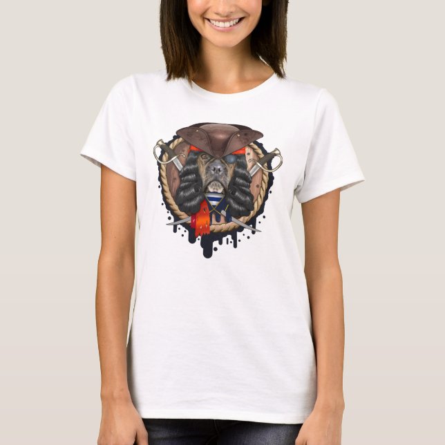 Camiseta cão de mar (Frente)