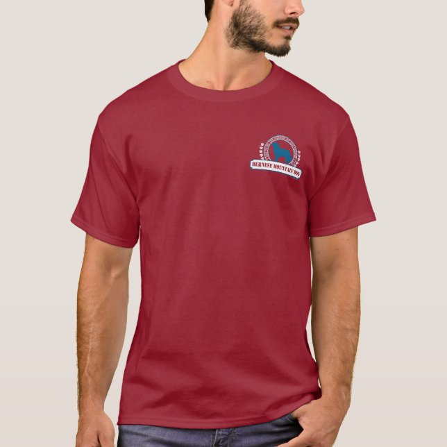 Camiseta Cão de montanha de Bernese (Frente)