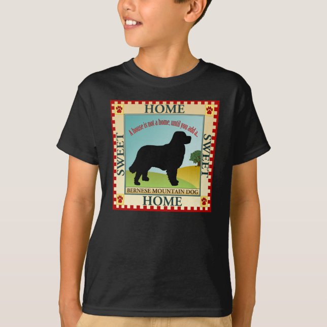 Camiseta Cão de montanha de Bernese (Frente)