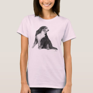 Camiseta Cão de montanha de Bernese
