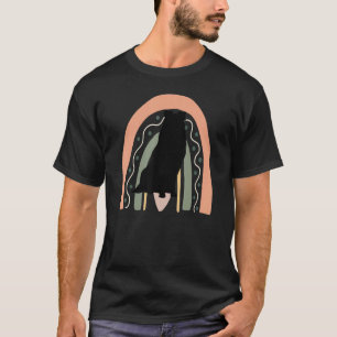Camiseta Cão-de-Ouro Americano com Arco-Íris 1