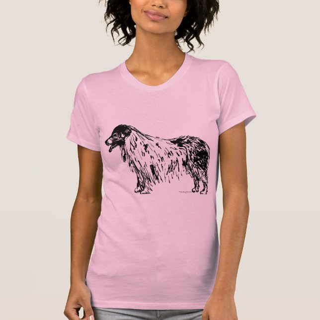 Camiseta Cão de pastor australiano (Frente)