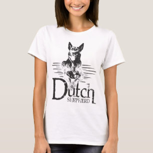 Camiseta Cão de pastor holandês - Dutchie