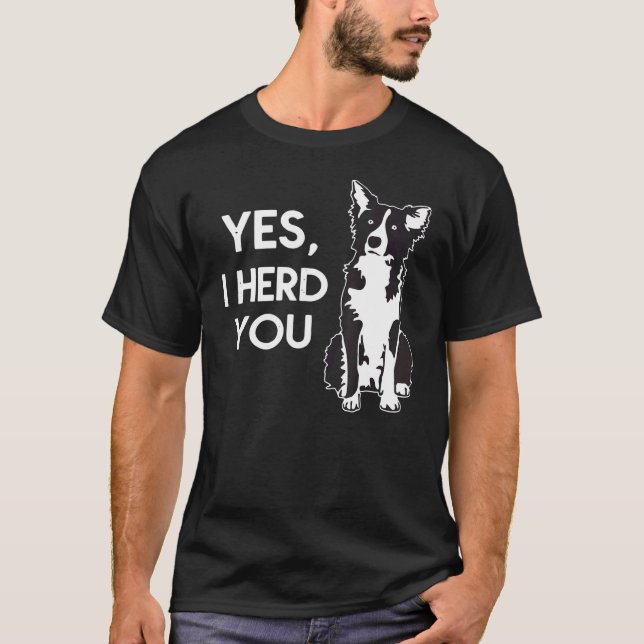 Camiseta Cão de Pastoreio Australian Shepherd Eu Pastoreei  (Frente)
