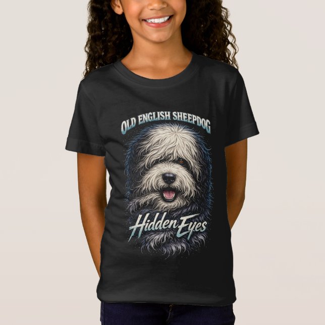 Camiseta Cão de Pastoreio Inglês Antigo (Frente)