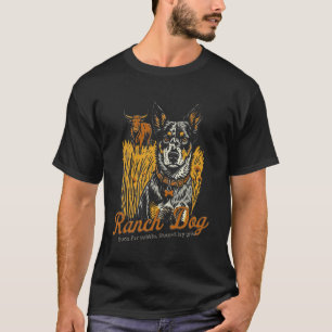 Camiseta Cão de Rebanho de Rancheria Vida na Fazenda Ociden