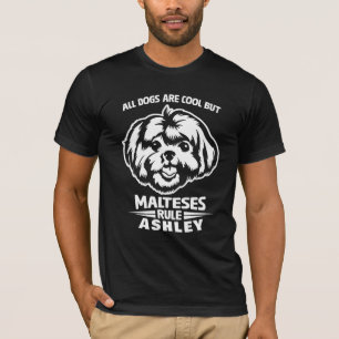 Camiseta Cão de Regras Maltês legal