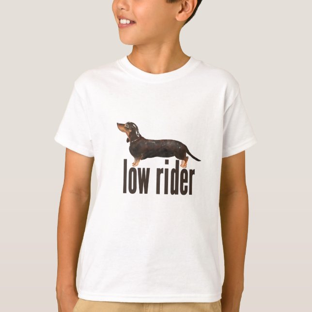 Camiseta Cão de salsicha de Daschund (Frente)