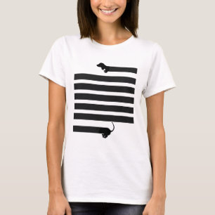 Camiseta cão de salsicha do dachshund