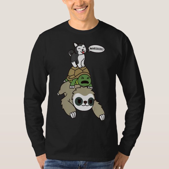 Camiseta Cão de Tartaruga rouco (Frente)