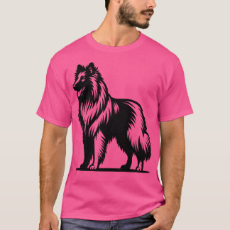 Camiseta Cão de Tervuren belga