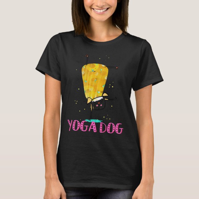 Camiseta Cão de Yoga (Frente)