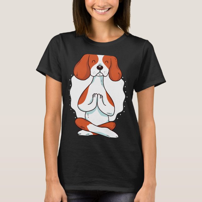 Camiseta Cão de Yoga (Frente)