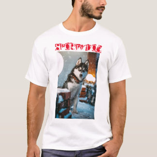 Camiseta cão desportivo 