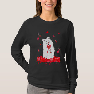 Camiseta Cão Dia de os namorados Eskimo legal Americano