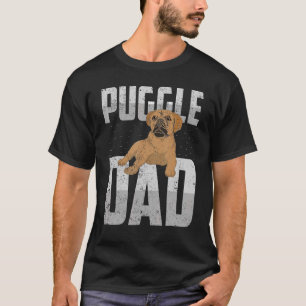 Camiseta Cão Dia de os pais, Pai, Gato de Animais de Pet Pu