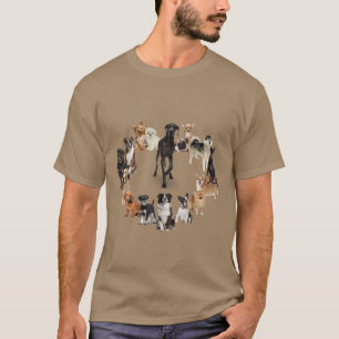 Camiseta Cão Divertido Animais de estimação 