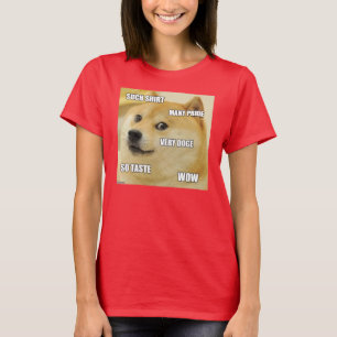 Camiseta cão do doge
