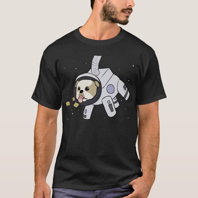 Camiseta Cão do espaço (Frente)