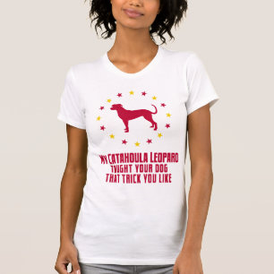 Camiseta Cão do leopardo de Catahoula