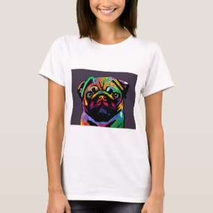 Camiseta Cão do Pug