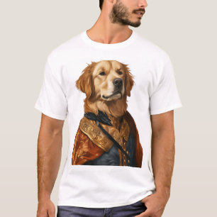 Camiseta Cão do Renascimento - Cão de Arte Clássica