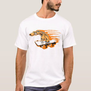 Camiseta Cão do skate