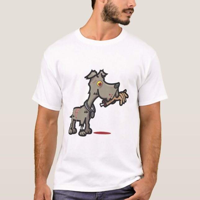 Camiseta Cão do zombi (Frente)