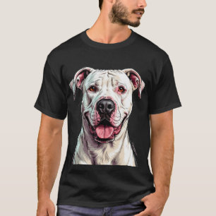 Camiseta Cão Dogo Argentino