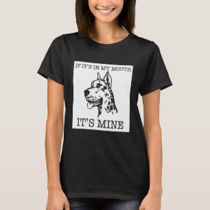 Camiseta Cão Dogue Alemão
