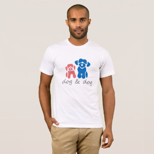 Camiseta cão e cão
