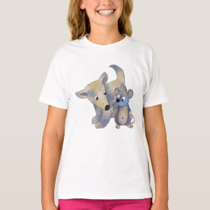 Camiseta Cão e rato