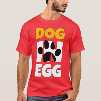Camiseta cão em cachorros de ovo